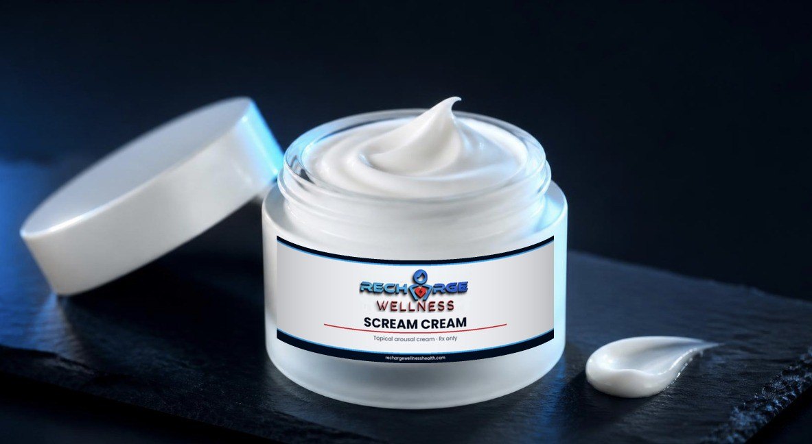 Recharge Wellness Scream Cream jar